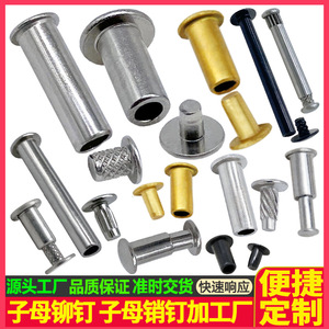 Rivets filetés Tianyang Hardware 2.0-6.5mm en acier inoxydable à double capuchon pour vêtements, durables - Product Image 5