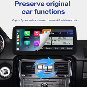 Không dây Carplay Android Auto 12.3 ''linux màn hình cho Mercedes Benz G CLASS 2013-2018 đa phương tiện Radio <span class=keywords><strong>Receiver</strong></span> - Product Image 5
