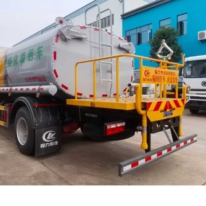 Camión Cisterna de Agua 6x4 en Venta, Camión Cisterna de Agua 4x2 de 12,000 Litros, Camión Cisterna con Tanque de Agua, Transmisión Manual Diésel, Camión Cisterna para Limpieza de Carreteras - Product Image 4