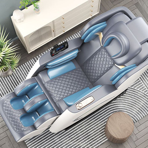 Fauteuil inclinable zéro gravité de haute qualité avec <span class=keywords><strong>massage</strong></span> <span class=keywords><strong>Shiatsu</strong></span> par pétrissage, étirement du dos, airbag, rouleau de <span class=keywords><strong>massage</strong></span> des pieds intégré, chaleur, portable et luxueux - Product Image 2