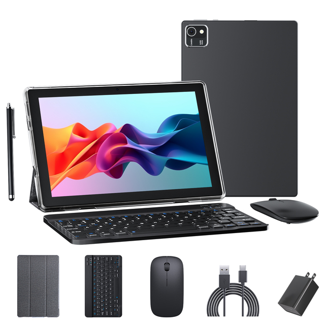 10.1 Inch 4G LTE Calling Tablet Android 13 Octa-Core 4GB+6GB RAM 64GB ROM 6000mAh Dual Wi-Fi Wholesale