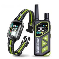 Neues Design Nylon Mode-Elektronisches Hunde-Belltrainingshalsband Wasserdicht Wiederaufladbar mit Mehreren Modi