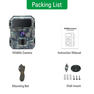 Ngoài trời siêu mini 48mp/4K IP66 không thấm nước động vật hoang dã săn bắn Đường Mòn máy ảnh 20m PIR khoảng cách với phát hiện chuyển động cho trang trại rừng - Product Image 6