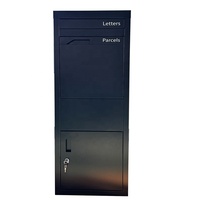 Boîte de livraison de colis de jardin autoportante, imperméable, avec revêtement en poudre, grande capacité pour colis
