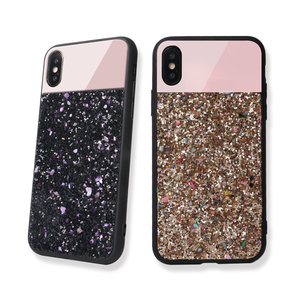 Bling brillo lentejuelas espejo de la cubierta de la caja del teléfono móvil para iphone 11 X Xs X Max XR 7 6 6 <span class=keywords><strong>s</strong></span> - Product Image 1
