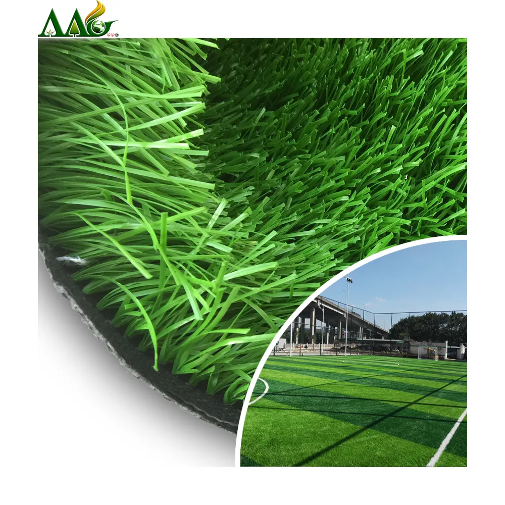 Gramado artificial para futebol, tapete profissional sintético de grama artificial para futebol