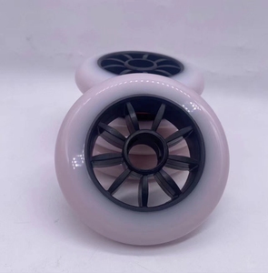 YSMLE profesional de alto nivel, alta calidad, SHR, doble dureza, doble capa, patín en línea, ruedas de <span class=keywords><strong>PU</strong></span> de 110MM - Product Image 2