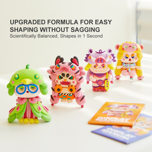 Mideer MD1326 Play Airy Clay Luftiger Spaß-Knete - Waldkrieger Actionfiguren-Serie Kinder-Knete - Product Image 4
