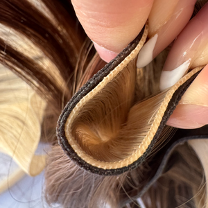 Extensiones de Cabello Humano 100% Genius con Doble Trama, Ondulado Natural, Suaves - Product Image 2