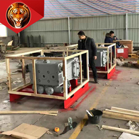 Pompa Plunger Tekanan Tinggi Tigerrig SPM SJ TWS600S 600HP dengan Bantalan Mesin CMS KTA19-C700 dan Transmisi NT1041 untuk Frakturasi
