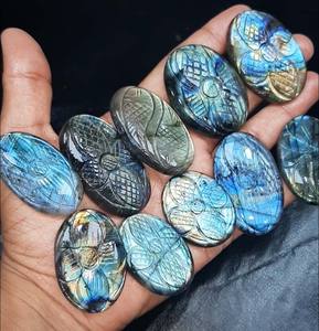 Cabochon d'opale éthiopienne de qualité super fine pour la fabrication de bijoux de mariage. - Product Image 3