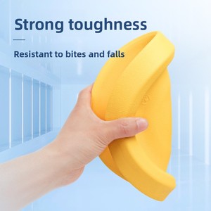 Juguete masticable de anillo flotante duradero de gama alta para perros pequeños y grandes, gatos, suministro indestructible para entrenamiento al aire libre para mascotas - Product Image 2