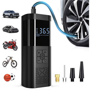Compresor de Aire Portátil para Neumáticos, Bomba de Inflado Automotriz de 150 PSI con Manómetro - Product Image 2
