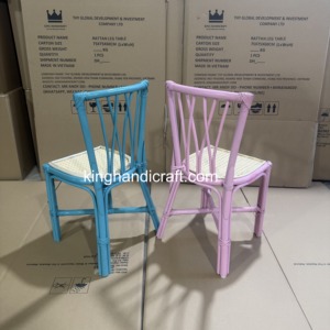 Silla Infantil de Ratán Hecha a Mano de Moda para Fiestas, Muebles para Eventos Infantiles Estilo Boho, Diseño Personalizado al por Mayor 2026 - Product Image 3