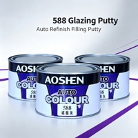 Mastic automobile 1K NC à séchage rapide pour remplir les trous et les marques de ponçage, idéal pour la réparation de carrosserie automobile et la retouche automobile en gros.
