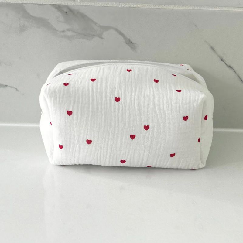White +Red Heart