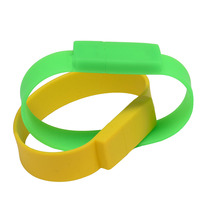 Memoria usb 128 de silicona, pulsera de promoción, memoria Usb 3,0, 2,0 gb, 32gb, 64gb