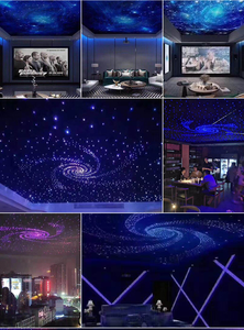 Twinkle Starry Sky Car Roof Star <span class=keywords><strong>Kit</strong></span> de luz de techo Aplicación de control de música Luz de fibra óptica led - Product Image 5