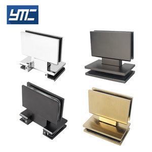 Bisagras de puerta de cristal de ducha con resorte hidráulico de aleación de Zinc, accesorios de cierre de suelo compensado de alta resistencia <span class=keywords><strong>para</strong></span> uso en el baño - Product Image 4