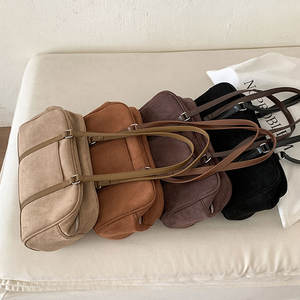 Sac à main tendance pour femme, sac en daim pour femme, sac à bandoulière pour femme, fournisseur personnalisé 2025 - Product Image 4