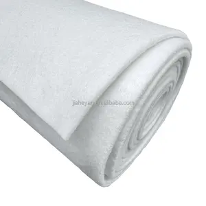 Polyester White Felt in Rolls / PET Needle Punched Felt Non Woven Felt Heat-Transfer white felt pad Felt Roll for Printing