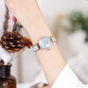 Reloj de Pulsera de Cuarzo Minimalista y Moderno para Mujer con Espejo en Forma de Rombo, Nuevo Reloj Elegante e Informal de Gran Tamaño - Product Image 4
