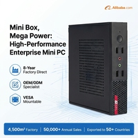 Custom OEM ODM Business Mini PC Intel Core i7 i9 Small Form Factor Computer VESA Bracket Support Dual Display Corporate Office
