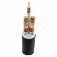 Câble d'alimentation industriel ignifuge LSZH 0.6/1kV 4X70+1X35 à âme en cuivre isolé XLPE WDZN-YJV à faible émission de fumée