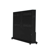 Écran d'affichage LCD publicitaire sur pied, 55 pouces, haute luminosité, extérieur, IP65, étanche, tactile, kiosque numérique