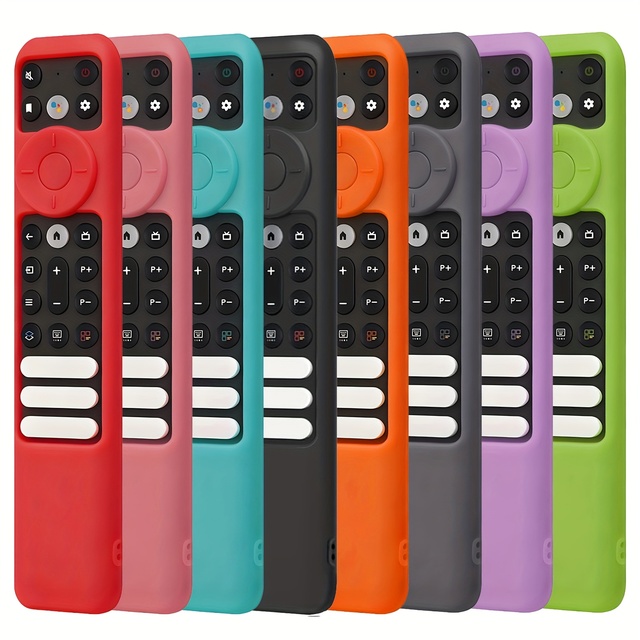 Silicone Cover for TCL-RC902V Smart TV Remote Control Glow in Dark Rubber Protective Case Cover Sleeve Wholesale