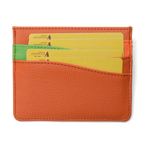 Porte-cartes fin patchwork pour femme, portefeuille de luxe multi-fentes pour cartes de crédit, mini-sac à main portable ultra-fin - Product Image 6