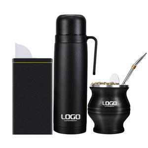 2026 Sin BPA Acero Inoxidable 18/8 Kits de <span class=keywords><strong>Yerba</strong></span> <span class=keywords><strong>Mate</strong></span> en Oferta, Termos para <span class=keywords><strong>Mate</strong></span>, Set de Pajitas y Moldeadores de Pajitas para Viajes, Hoteles y Café - Product Image 1