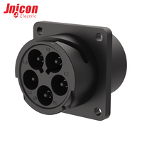 Ensemble de connecteurs ESS Jnicon M40 5 broches mâle-femelle 50A IP67, prise étanche à inversion de genre pour onduleur solaire