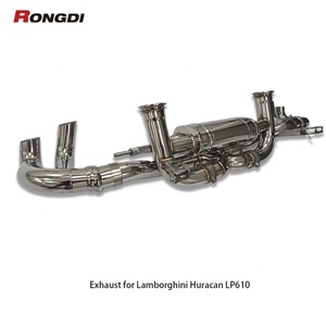Échappement haute performance Catback avec soupape à vide pour Lamborghini Huracan LP610/LP580 5.2L V10 - Product Image 4