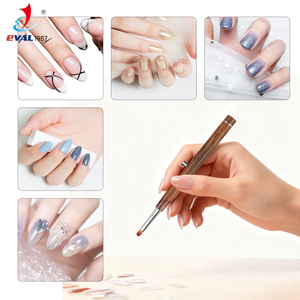 Oferta Especial: Juego de Pinceles para Uñas Patentado de 4 Piezas + 16 Puntas de Repuesto, Pincel de Gel UV con Mango Retráctil, Herramienta para Arte de Uñas - Product Image 6
