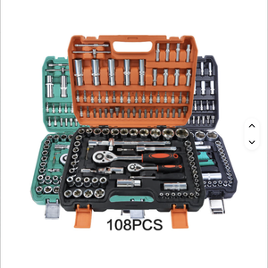 Juego de Llaves de Trinquete Profesionales de Acero Inoxidable SCK-121, 32-216 Piezas, con Destornilladores y Herramientas para Reparación de Automóviles - Product Image 6