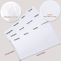 Organisateur de budget 2023 en cuir PU avec intercalaires A6/A7 pour enveloppes de factures et portefeuille de trésorerie