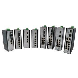 Commutateur Ethernet industriel à fibre optique PoE 8 ports 100Mbps commutateur Ethernet sur rail DIN avec <span class=keywords><strong>IEEE802</strong></span>.<span class=keywords><strong>af</strong></span>/at 96W PoE IP40 pour port SC-40 185 °F - Product Image 6