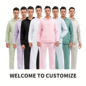 Ensemble de survêtement unisexe de haute qualité avec logo personnalisé brodé pour hommes, idéal pour la gym et le sport, grandes tailles, caractéristiques hivernales - Product Image 5