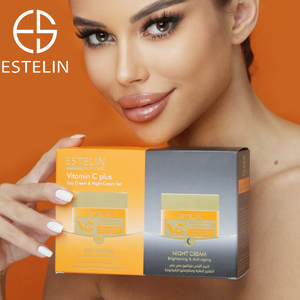 ESTELIN Ensemble crème <span class=keywords><strong>de</strong></span> <span class=keywords><strong>jour</strong></span> <span class=keywords><strong>et</strong></span> crème <span class=keywords><strong>de</strong></span> nuit éclaircissante anti-âge à la niacinamide <span class=keywords><strong>et</strong></span> à l'<span class=keywords><strong>acide</strong></span> <span class=keywords><strong>hyaluronique</strong></span> <span class=keywords><strong>et</strong></span> à la <span class=keywords><strong>vitamine</strong></span> <span class=keywords><strong>C</strong></span> - Product Image 3