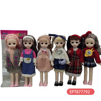 EPT 12 pouces 30 cm 13 articulations solides 3D yeux réels poupée de mode filles jouer jouet pour enfants 1 à 9