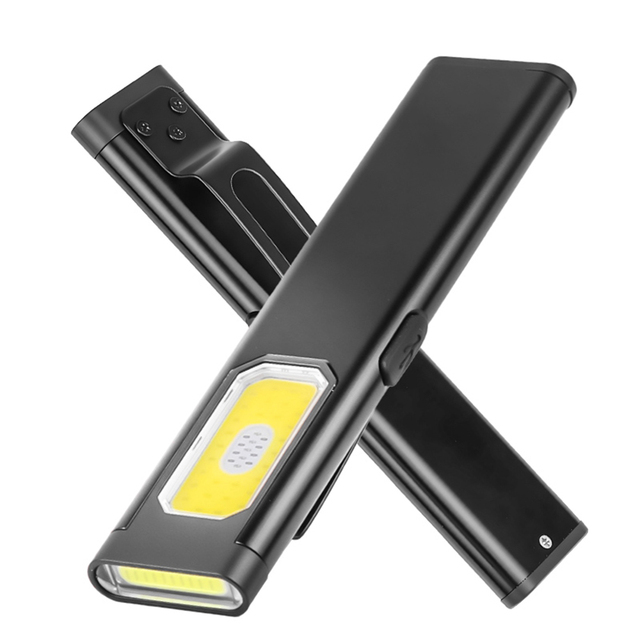 Asafee X615 Mini LED Workshop Flashlight Small COB Portable Magnetic Emergency Light EDC Pocket Waterproof IPX4 Rechargeable