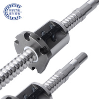 Husillo de Bolas Lineal de Precisión de 20 mm de Diámetro, 2005, 2010, 2020, 300 mm, 600 mm, 1000 mm, para Máquinas de Procesamiento Láser