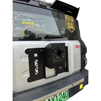 Cadre de pneu de secours en acier modifié et amélioré, base de pneu de secours arrière, adapté aux accessoires Chery ICAR 03 Jaecoo J6