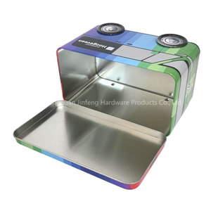 Xe Buýt Hình Dạng Câu Đố Bao Bì Hộp Sắt Sáng Tạo Xe Mô Hình Kẹo Bánh Quy Sô Cô La Bao Bì Tấm Từ Bao Bì Hộp - Product Image 6