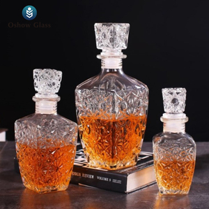 OSHOW Bán Buôn 500Ml Rượu Vang Đỏ Whiskey <span class=keywords><strong>Vodka</strong></span> Chai Thủy Tinh Hình Dạng Đặc Biệt Chai Rỗng - Product Image 5