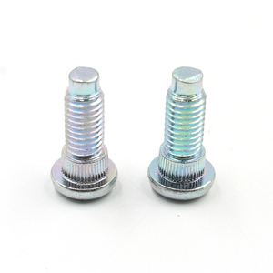 Custom Round Head Machine Thread <strong>Bolt</strong> Stainless Steel Non Standard Knurled <strong>Anti</strong> <strong>Rotation</strong> Section Chamfered Flat Tail <strong>Bolt</strong> - Product Image 3