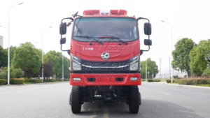Camion de lutte contre les incendies tout-terrain 4x4 Dongfeng 4m³ de haute qualité, véhicule de secours d'urgence tout-terrain, à vendre - Product Image 3