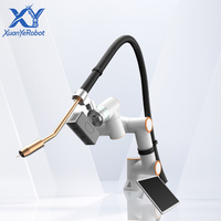 Bras robotisé collaboratif à 6 axes, charge utile de 12,5 kg, système de soudage automatique Cobot, fabrication métallique, robot de soudage industriel
