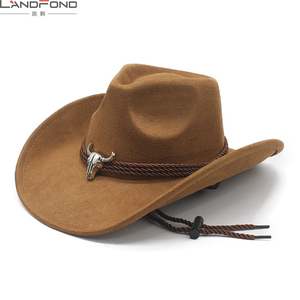 <span class=keywords><strong>Cappelli</strong></span> Jazz Invernali <span class=keywords><strong>in</strong></span> Lana con Patch a Testa di Mucca <span class=keywords><strong>in</strong></span> Metallo, <span class=keywords><strong>Cappelli</strong></span> da Cowboy <span class=keywords><strong>Stetson</strong></span> <span class=keywords><strong>in</strong></span> <span class=keywords><strong>Feltro</strong></span> per Uomo e Donna - Product Image 4